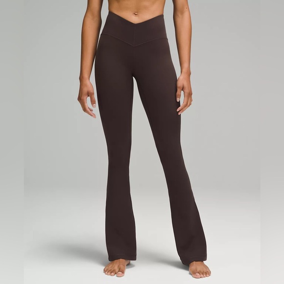 lululemon Align™ V-Waist Mini-Flare Pant in Espresso - Picture 1 of 10